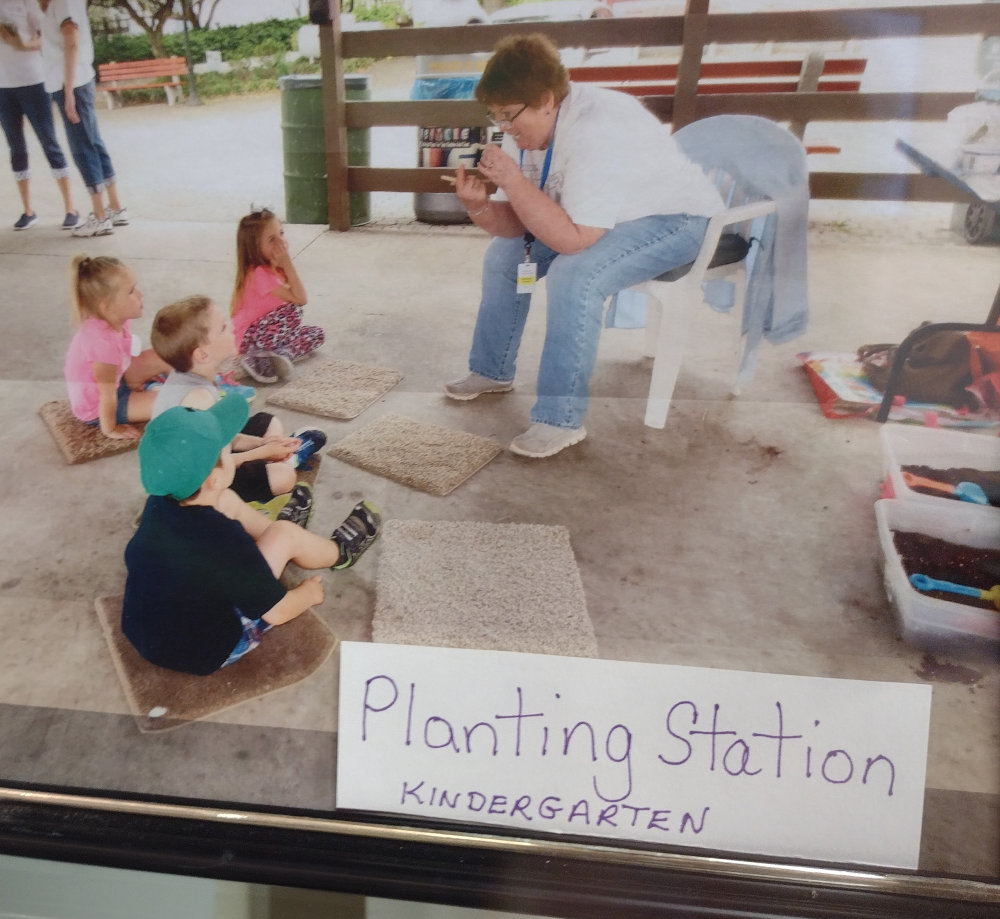 Photo of planting station